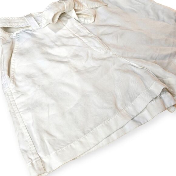 Wilfred Free High Rise White Lightweight Shorts Size 10 - Picture 4 of 5